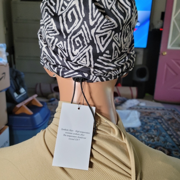 Turban wig - Picture 4 of 7